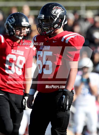 Thumbnail 3 in Bishop Union vs. Salesian College Preparatory (CIF State D6-A Final) photogallery.
