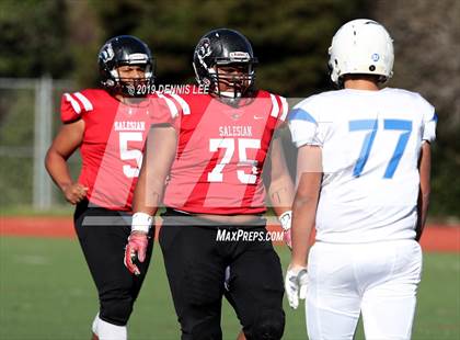 Thumbnail 2 in Bishop Union vs. Salesian College Preparatory (CIF State D6-A Final) photogallery.