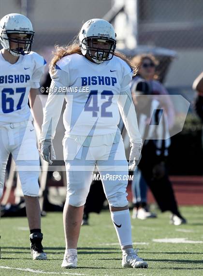 Thumbnail 2 in Bishop Union vs. Salesian College Preparatory (CIF State D6-A Final) photogallery.