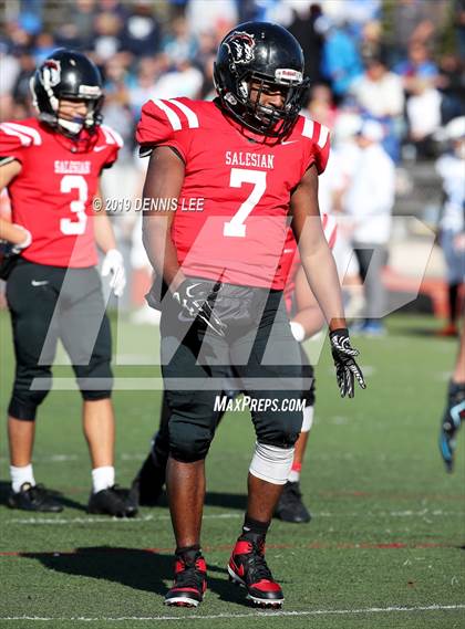 Thumbnail 1 in Bishop Union vs. Salesian College Preparatory (CIF State D6-A Final) photogallery.