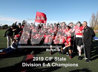 Thumbnail 1 in Bishop Union vs. Salesian College Preparatory (CIF State D6-A Final) photogallery.