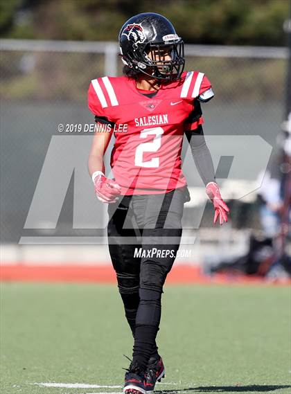 Thumbnail 3 in Bishop Union vs. Salesian College Preparatory (CIF State D6-A Final) photogallery.