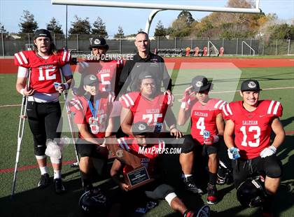 Thumbnail 1 in Bishop Union vs. Salesian College Preparatory (CIF State D6-A Final) photogallery.