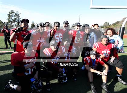 Thumbnail 3 in Bishop Union vs. Salesian College Preparatory (CIF State D6-A Final) photogallery.