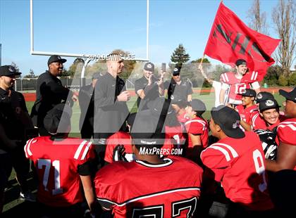 Thumbnail 3 in Bishop Union vs. Salesian College Preparatory (CIF State D6-A Final) photogallery.