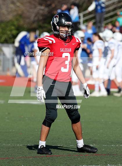 Thumbnail 2 in Bishop Union vs. Salesian College Preparatory (CIF State D6-A Final) photogallery.