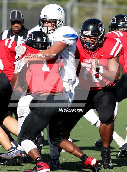 Thumbnail 1 in Bishop Union vs. Salesian College Preparatory (CIF State D6-A Final) photogallery.