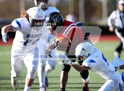 Thumbnail 2 in Bishop Union vs. Salesian College Preparatory (CIF State D6-A Final) photogallery.