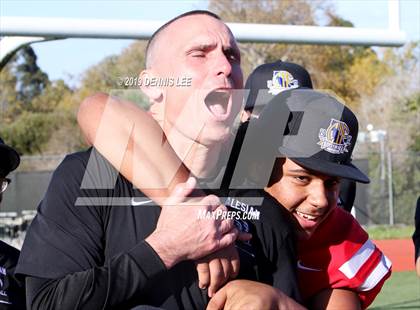 Thumbnail 2 in Bishop Union vs. Salesian College Preparatory (CIF State D6-A Final) photogallery.