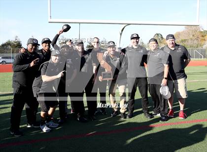 Thumbnail 2 in Bishop Union vs. Salesian College Preparatory (CIF State D6-A Final) photogallery.