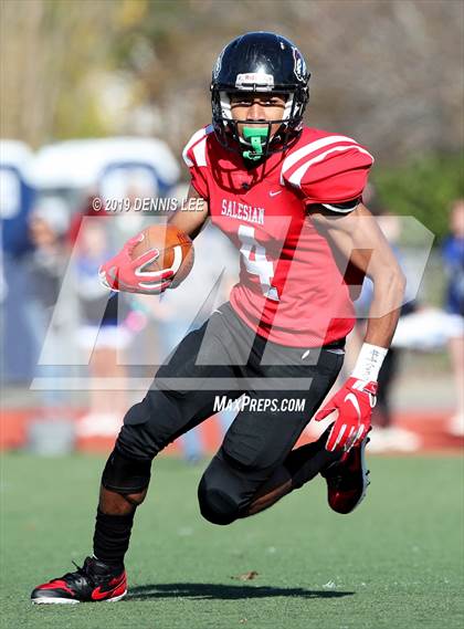 Thumbnail 3 in Bishop Union vs. Salesian College Preparatory (CIF State D6-A Final) photogallery.