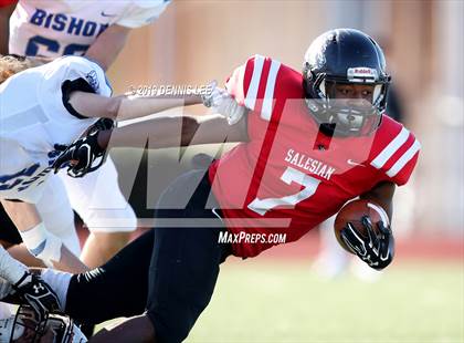 Thumbnail 2 in Bishop Union vs. Salesian College Preparatory (CIF State D6-A Final) photogallery.