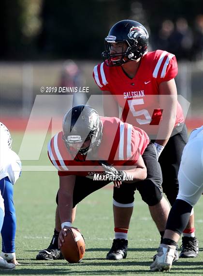 Thumbnail 3 in Bishop Union vs. Salesian College Preparatory (CIF State D6-A Final) photogallery.