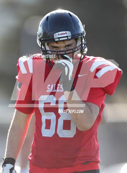 Thumbnail 2 in Bishop Union vs. Salesian College Preparatory (CIF State D6-A Final) photogallery.