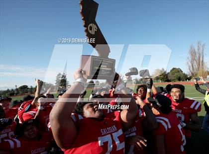 Thumbnail 1 in Bishop Union vs. Salesian College Preparatory (CIF State D6-A Final) photogallery.