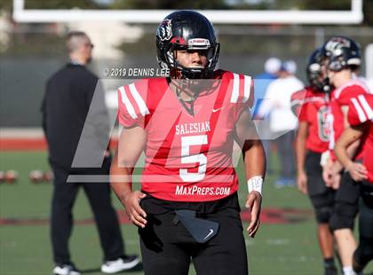 Thumbnail 2 in Bishop Union vs. Salesian College Preparatory (CIF State D6-A Final) photogallery.
