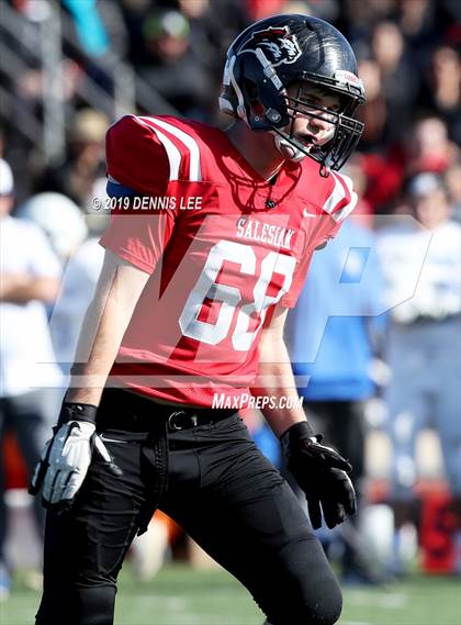 Thumbnail 3 in Bishop Union vs. Salesian College Preparatory (CIF State D6-A Final) photogallery.
