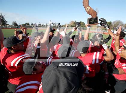 Thumbnail 3 in Bishop Union vs. Salesian College Preparatory (CIF State D6-A Final) photogallery.