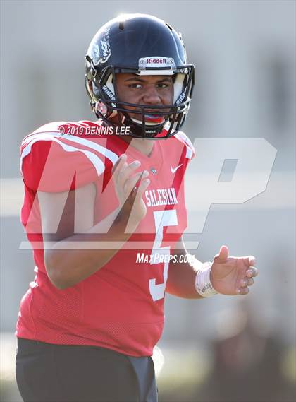 Thumbnail 2 in Bishop Union vs. Salesian College Preparatory (CIF State D6-A Final) photogallery.
