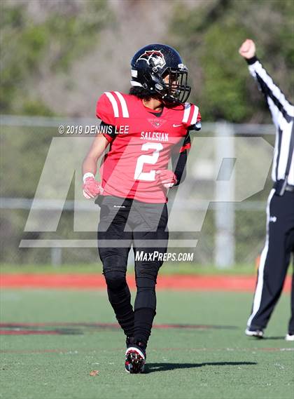 Thumbnail 3 in Bishop Union vs. Salesian College Preparatory (CIF State D6-A Final) photogallery.