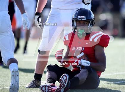 Thumbnail 3 in Bishop Union vs. Salesian College Preparatory (CIF State D6-A Final) photogallery.