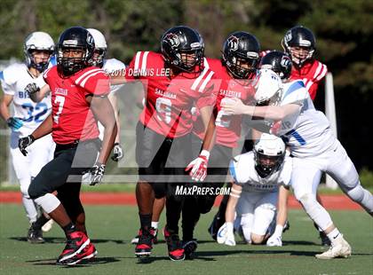 Thumbnail 1 in Bishop Union vs. Salesian College Preparatory (CIF State D6-A Final) photogallery.