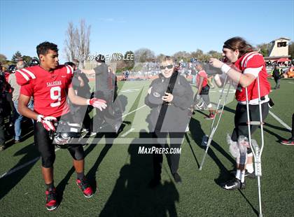 Thumbnail 3 in Bishop Union vs. Salesian College Preparatory (CIF State D6-A Final) photogallery.