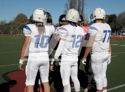 Thumbnail 3 in Bishop Union vs. Salesian College Preparatory (CIF State D6-A Final) photogallery.