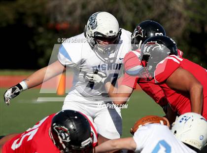 Thumbnail 1 in Bishop Union vs. Salesian College Preparatory (CIF State D6-A Final) photogallery.