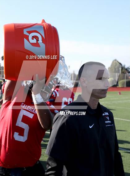 Thumbnail 3 in Bishop Union vs. Salesian College Preparatory (CIF State D6-A Final) photogallery.