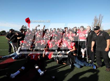 Thumbnail 3 in Bishop Union vs. Salesian College Preparatory (CIF State D6-A Final) photogallery.