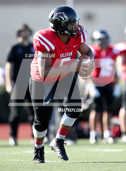 Thumbnail 1 in Bishop Union vs. Salesian College Preparatory (CIF State D6-A Final) photogallery.