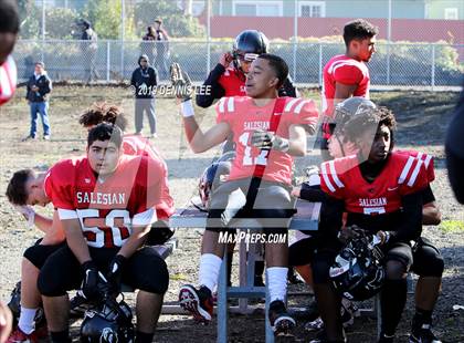 Thumbnail 2 in Bishop Union vs. Salesian College Preparatory (CIF State D6-A Final) photogallery.