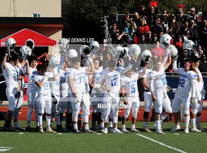 Thumbnail 2 in Bishop Union vs. Salesian College Preparatory (CIF State D6-A Final) photogallery.