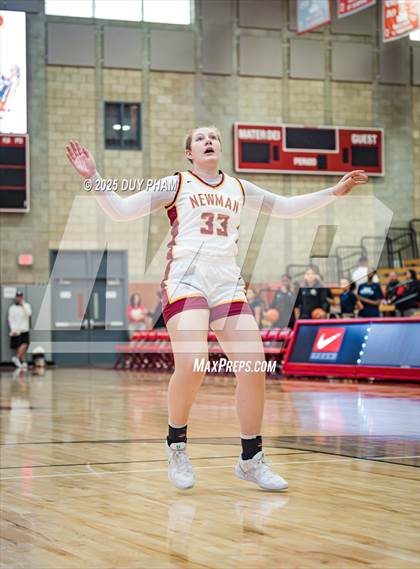 Thumbnail 2 in Cardinal Newman vs. Rolling Hills Prep (Kiernan Klassic Showcase) photogallery.