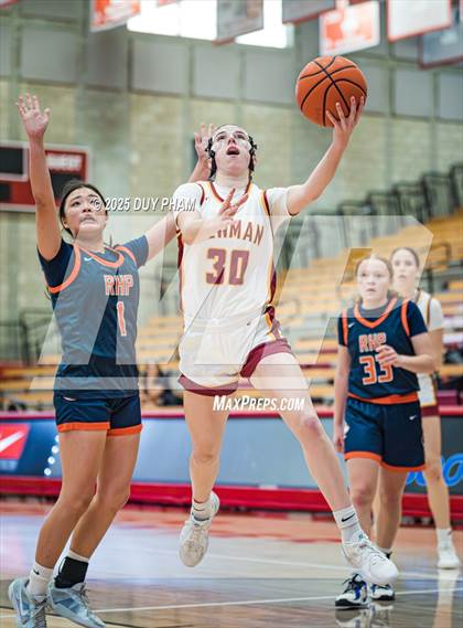 Thumbnail 3 in Cardinal Newman vs. Rolling Hills Prep (Kiernan Klassic Showcase) photogallery.