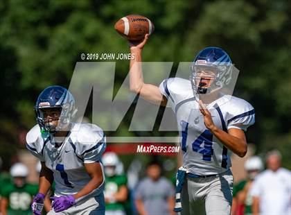 Thumbnail 2 in St. Augustine Prep vs Ramapo (Scrimmage at Rutgers Univ) photogallery.