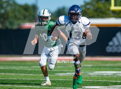 Thumbnail 3 in St. Augustine Prep vs Ramapo (Scrimmage at Rutgers Univ) photogallery.