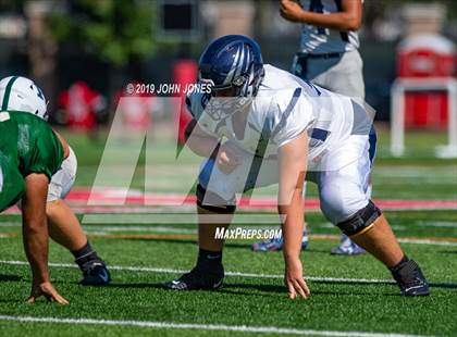 Thumbnail 1 in St. Augustine Prep vs Ramapo (Scrimmage at Rutgers Univ) photogallery.