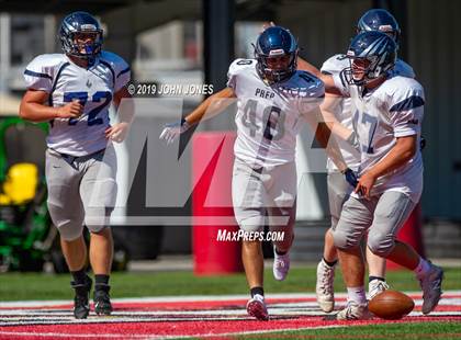 Thumbnail 2 in St. Augustine Prep vs Ramapo (Scrimmage at Rutgers Univ) photogallery.