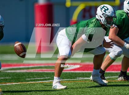Thumbnail 3 in St. Augustine Prep vs Ramapo (Scrimmage at Rutgers Univ) photogallery.