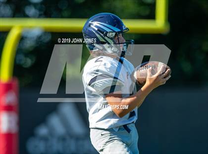 Thumbnail 1 in St. Augustine Prep vs Ramapo (Scrimmage at Rutgers Univ) photogallery.