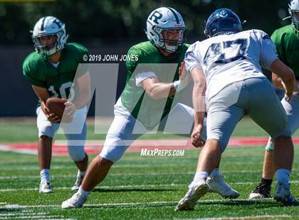 Thumbnail 3 in St. Augustine Prep vs Ramapo (Scrimmage at Rutgers Univ) photogallery.