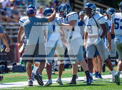 Thumbnail 1 in St. Augustine Prep vs Ramapo (Scrimmage at Rutgers Univ) photogallery.