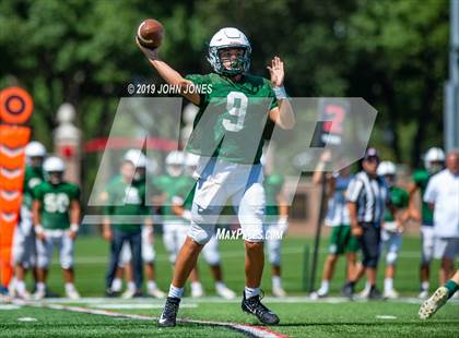 Thumbnail 1 in St. Augustine Prep vs Ramapo (Scrimmage at Rutgers Univ) photogallery.