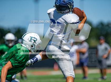 Thumbnail 3 in St. Augustine Prep vs Ramapo (Scrimmage at Rutgers Univ) photogallery.