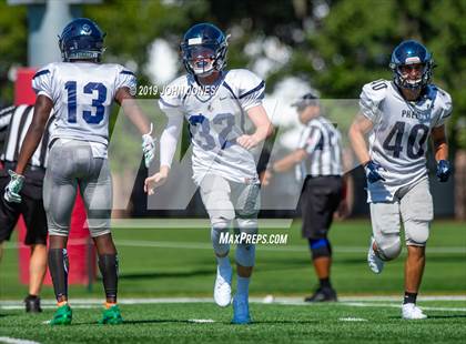 Thumbnail 2 in St. Augustine Prep vs Ramapo (Scrimmage at Rutgers Univ) photogallery.