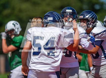Thumbnail 2 in St. Augustine Prep vs Ramapo (Scrimmage at Rutgers Univ) photogallery.