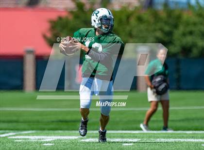Thumbnail 3 in St. Augustine Prep vs Ramapo (Scrimmage at Rutgers Univ) photogallery.