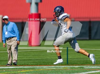 Thumbnail 3 in St. Augustine Prep vs Ramapo (Scrimmage at Rutgers Univ) photogallery.